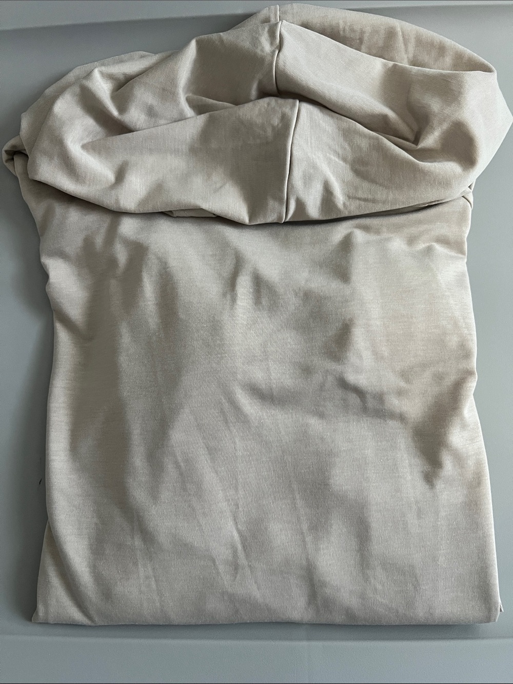 Fair Harbor Men’s Casual Hoodie Beige Size Large